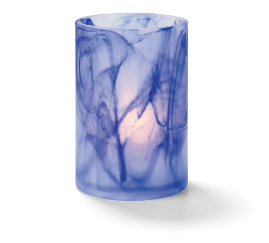 Hollowick Satin Wysps Cylinder Glass Candle Holders