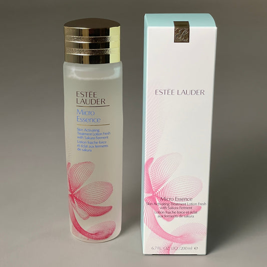 ESTEE LAUDER Micro Essence Skin Activating Treatment Lotion Sakura 6.7oz / 200mL