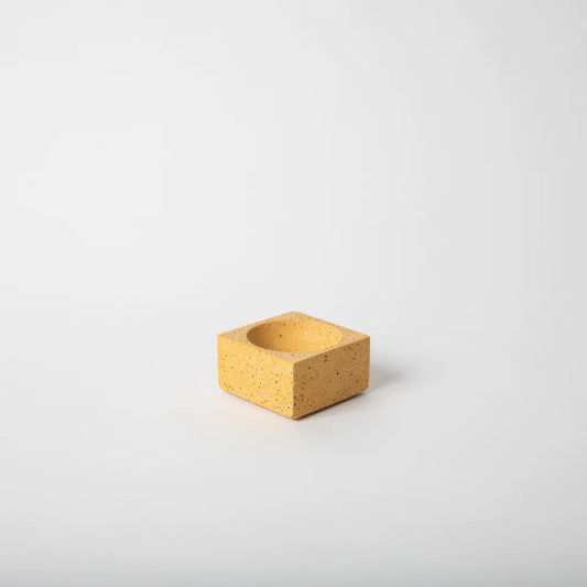 Terrazzo Square Incense Holder - Marigold