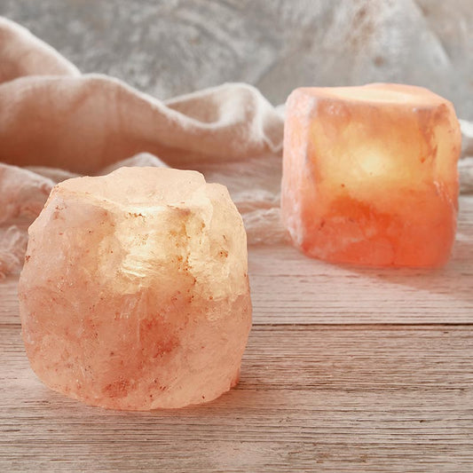 Himalayan Salt Votive Candle Holder