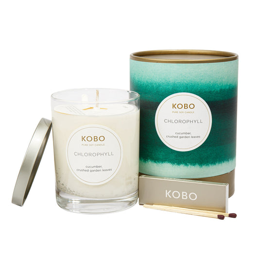 KOBO Watercolor Chlorophyll Candle (11 oz) #10084733