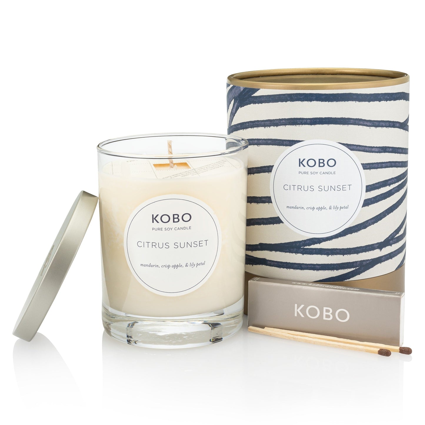 KOBO Citrus Sunset Coastal Candle (11 oz) #10087316