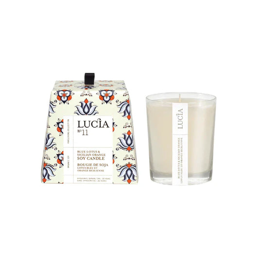 Soy Candle | Blue Lotus & Sicilian Orange