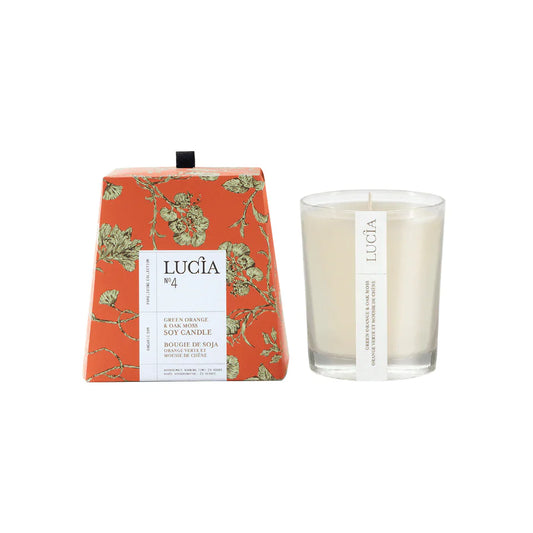 Soy Candle | Green Orange & Oak Moss