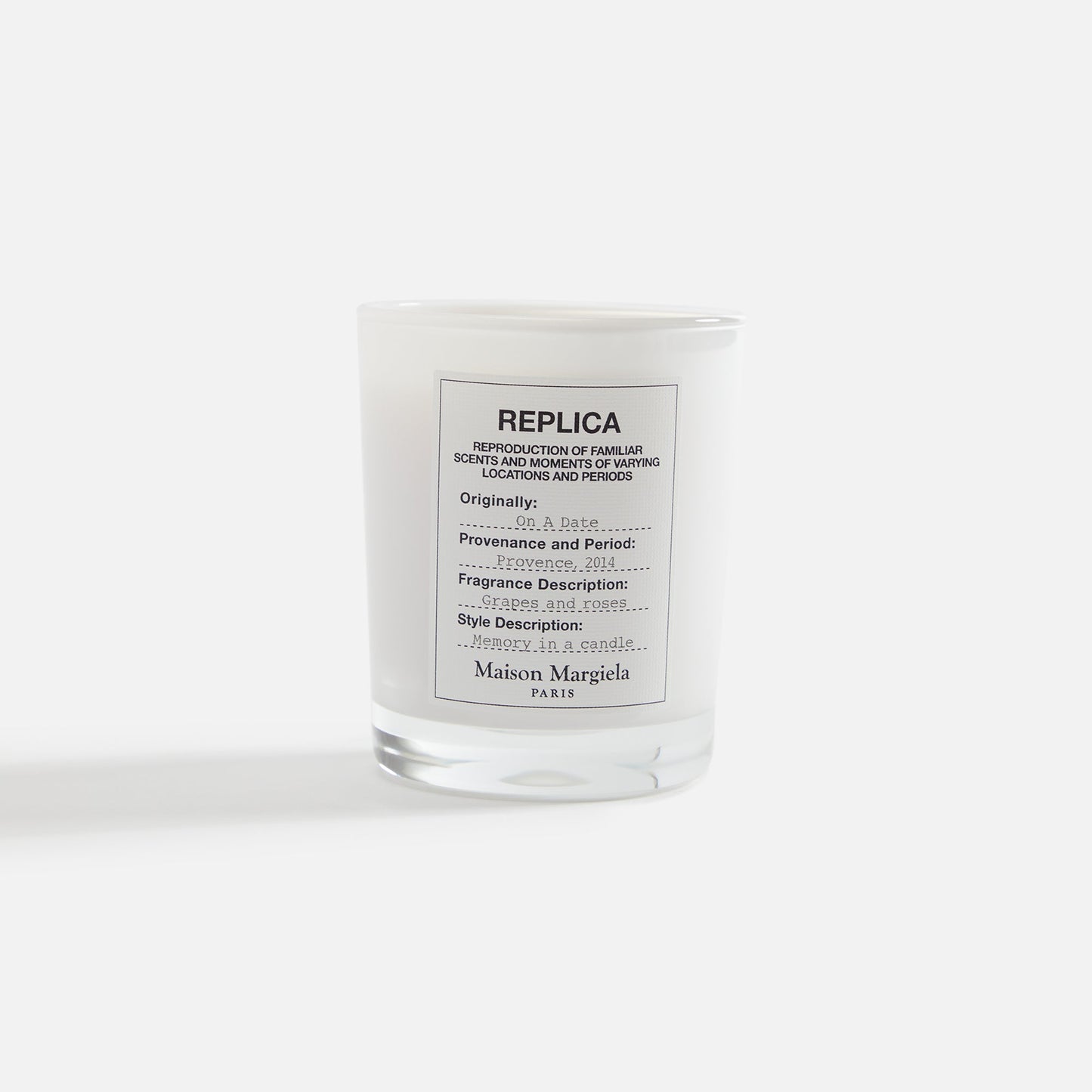 Margiela Replica On a Date Candle