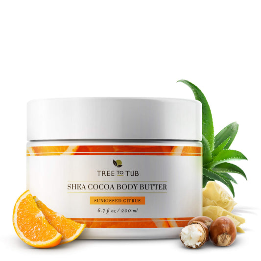 Cocoa & Shea Body Butter for Sensitive Skin - Citrus
