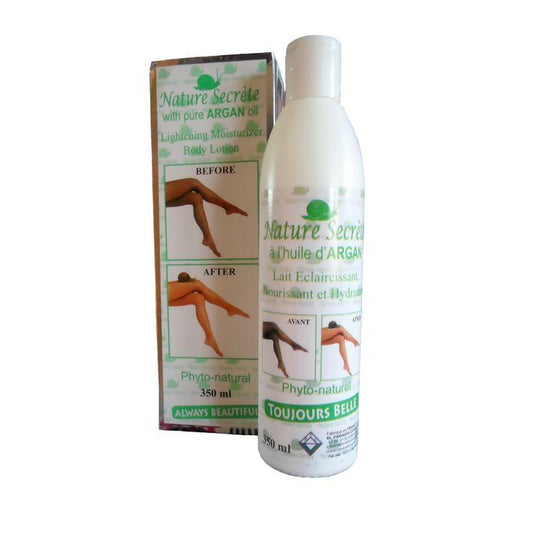 NATURE SECRETE Whitening and Exfoliating Gommant Face and Body oil