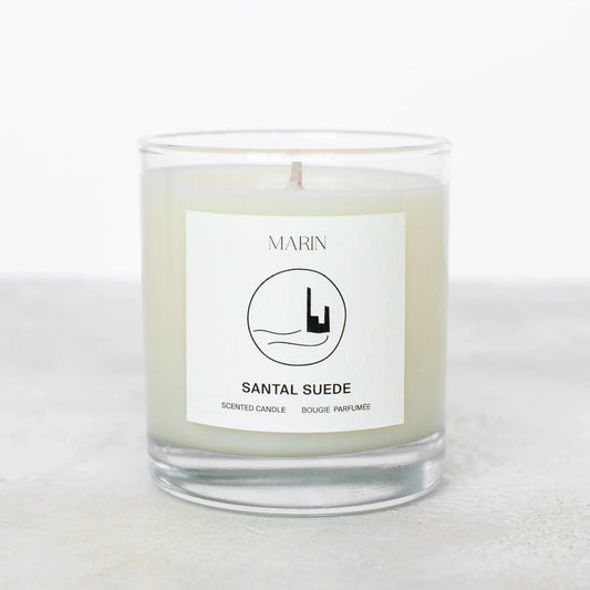 Marin Candle | NO. 4 Santal Suede