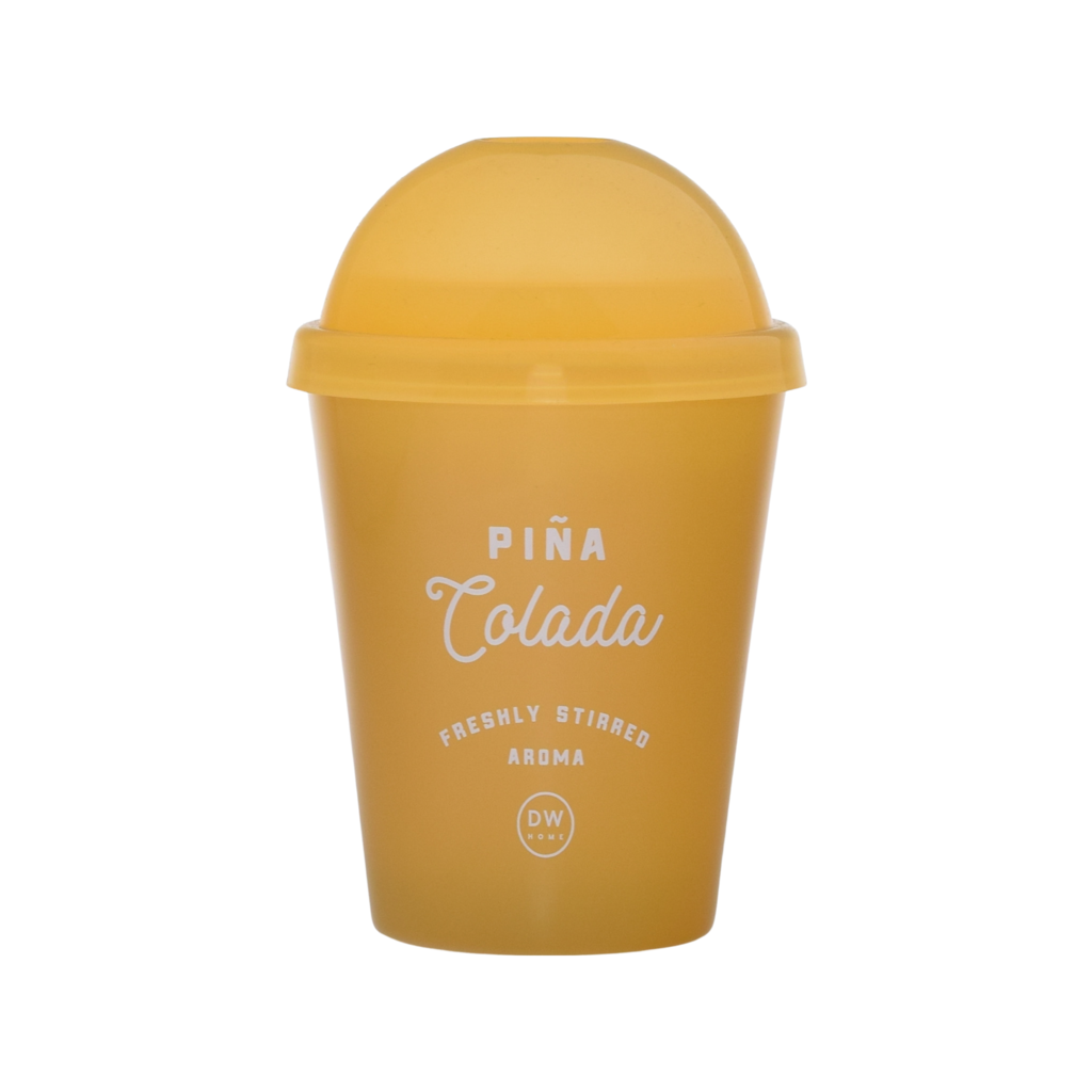 DW Home Summertime Sips Large Single Wick Richly Scented & Hand Poured Candles in Glass Jars w/Silicone Dome Lids - Aura In Pink Inc.
