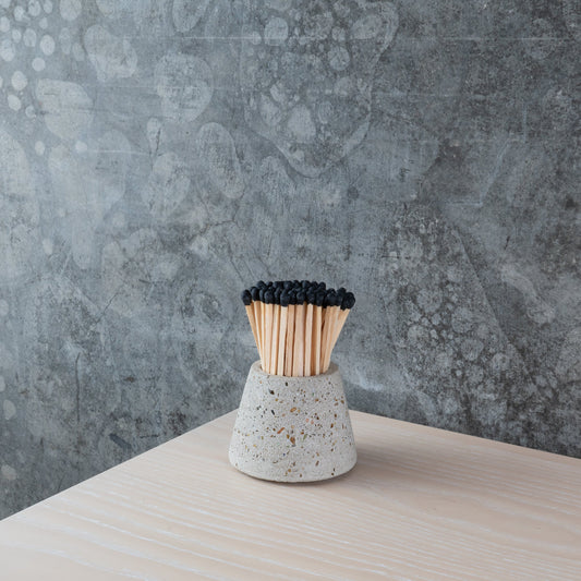 Terrazzo Match Holder - Natural