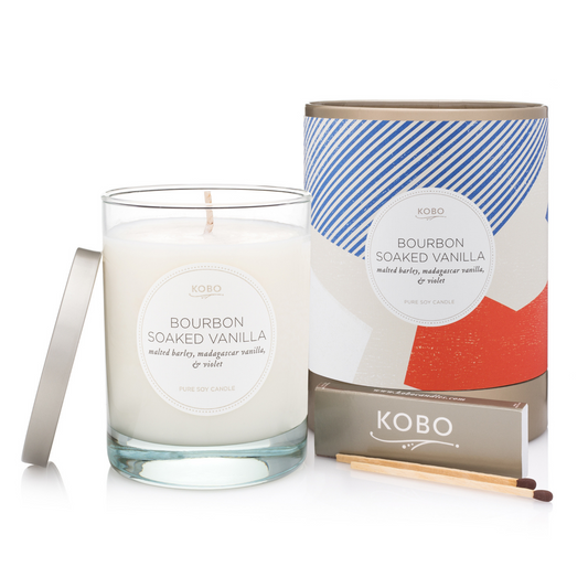 KOBO Bourbon Soaked Vanilla Natural Math Candle (11 oz) #10084742