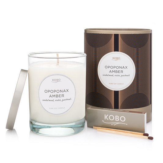 KOBO Opoponax Amber Filament Candle (11 oz) #10084740