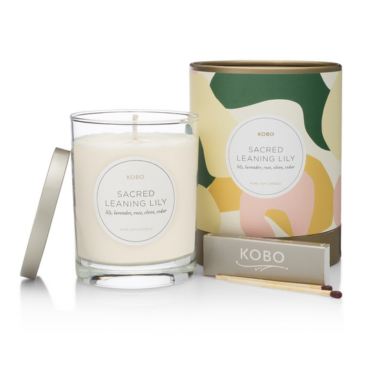 KOBO Sacred Leaning Lily Camo Candle (11 oz) #10084752