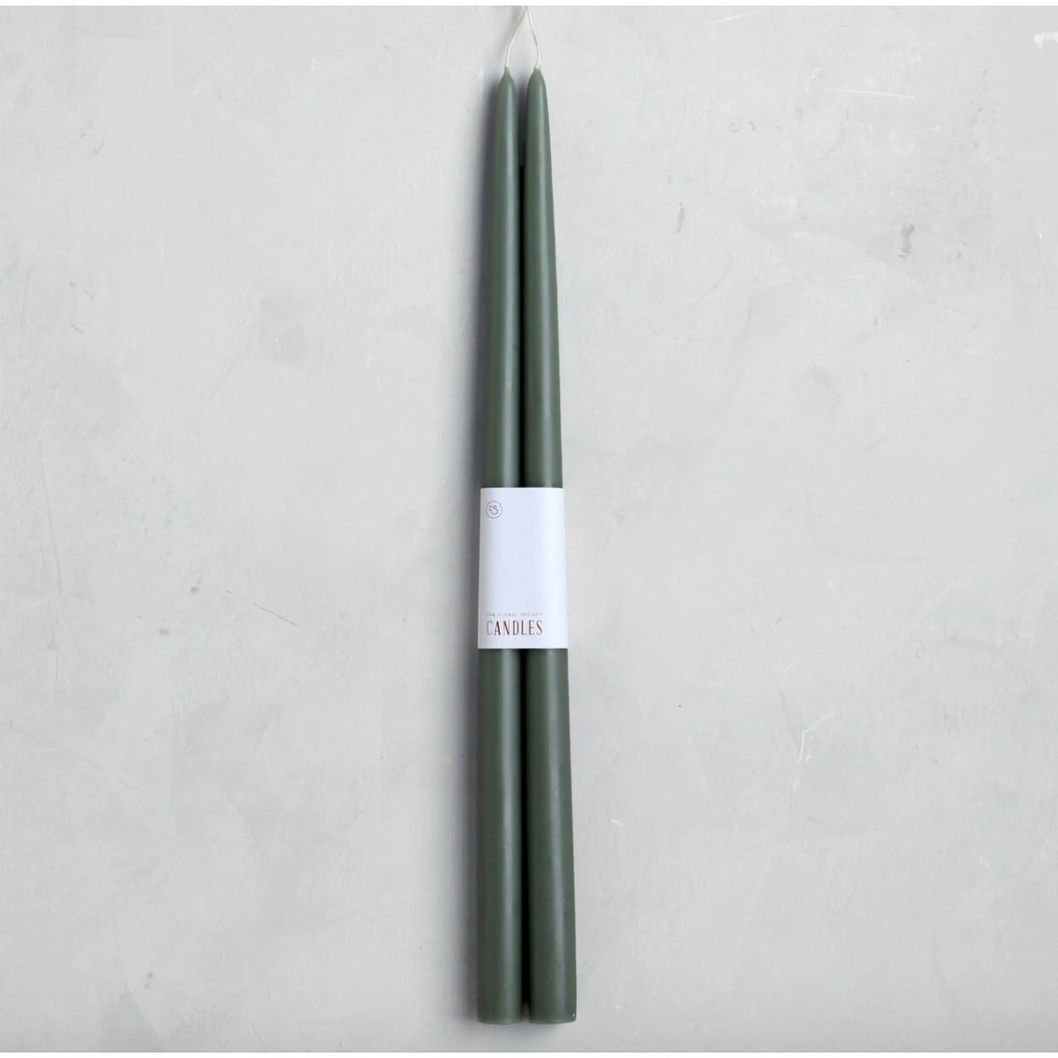 Taper Candles 18" | Moss