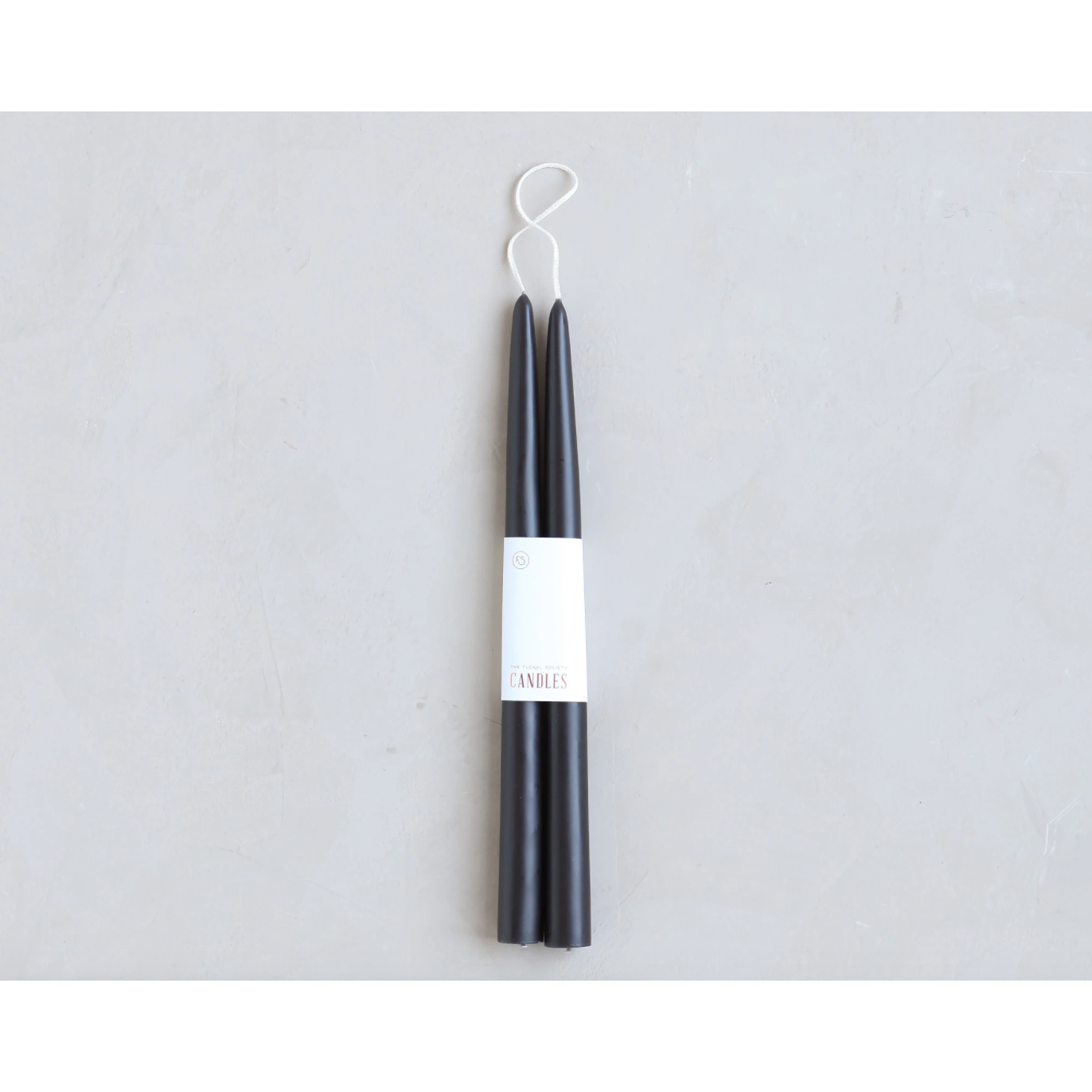 Taper Candles 12" | Smoke