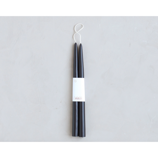 Taper Candles 12" | Smoke