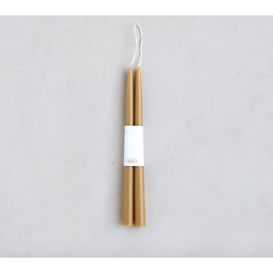 Taper Candles 12" | Miel