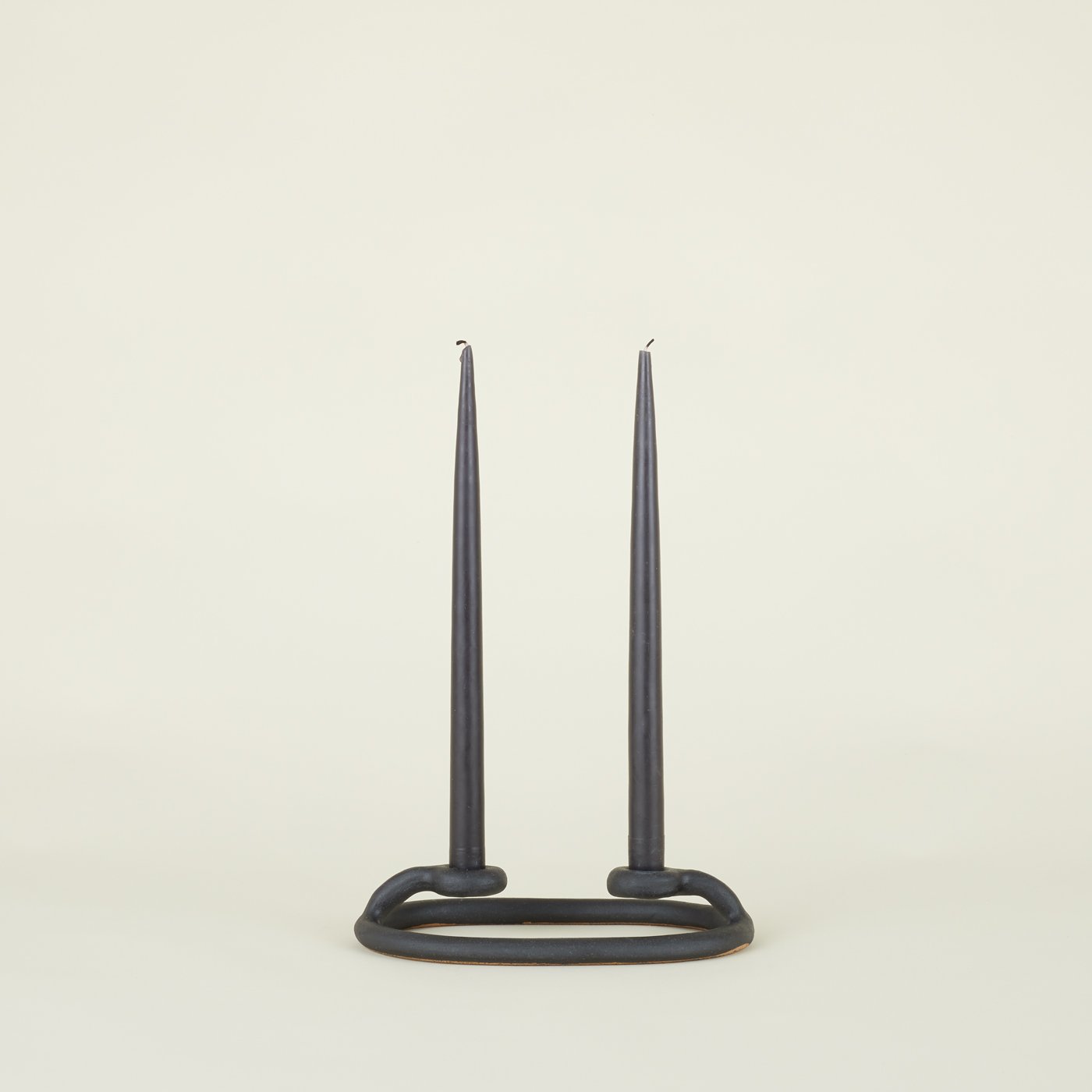 Duo Candlestick - Black