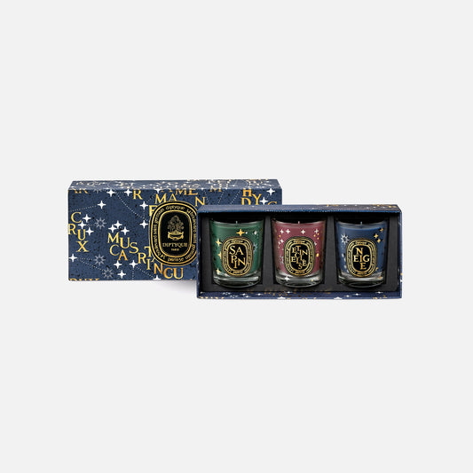 Diptyque 3 x 70g candle set