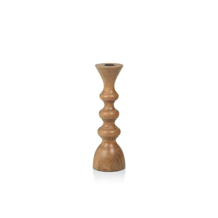 Sukhothai Mango Wood Taper Holder