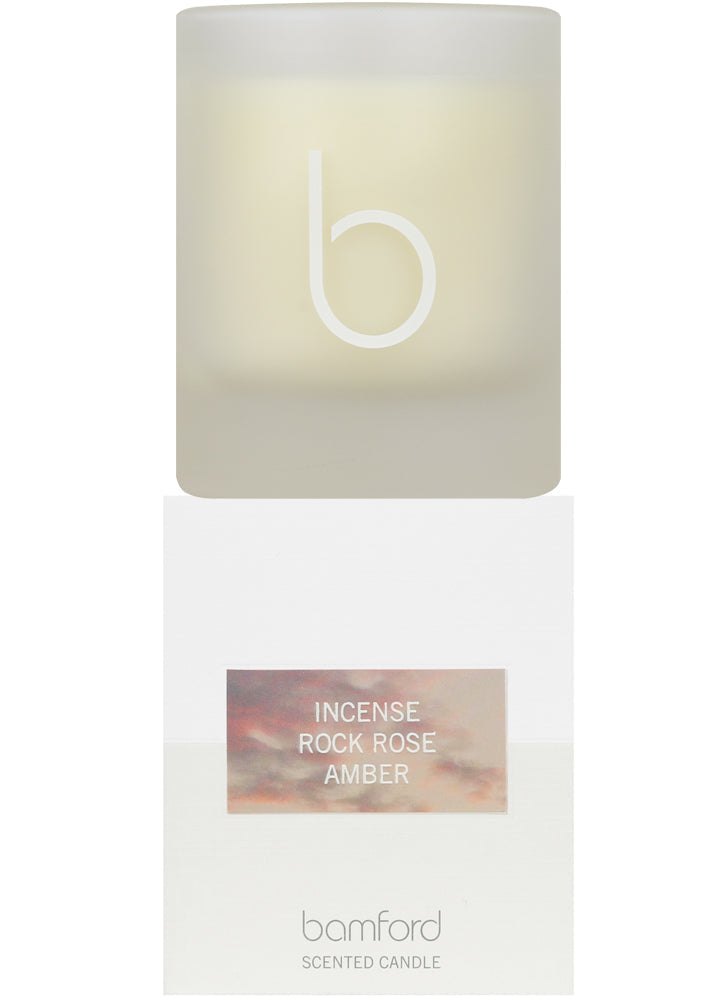 Bamford Incense Rock Rose Amber 1 Wick Candle