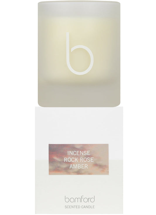 Bamford Incense Rock Rose Amber 1 Wick Candle