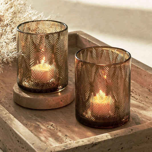 Biltmore™ Glass Candleholder, Set of 2