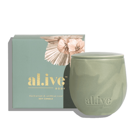 BLACKCURRANT & CARIBBEAN WOOD SOY CANDLE