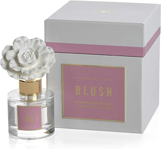 Blush Porcelain Diffuser - Moroccan Peony