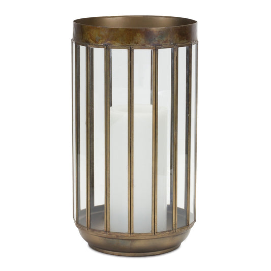 Bronze Metal 14.75" Candle Holder