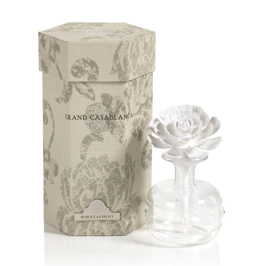 Casablanca Porcelain Diffuser - Moroccan Peony Home Decor Zodax Grand