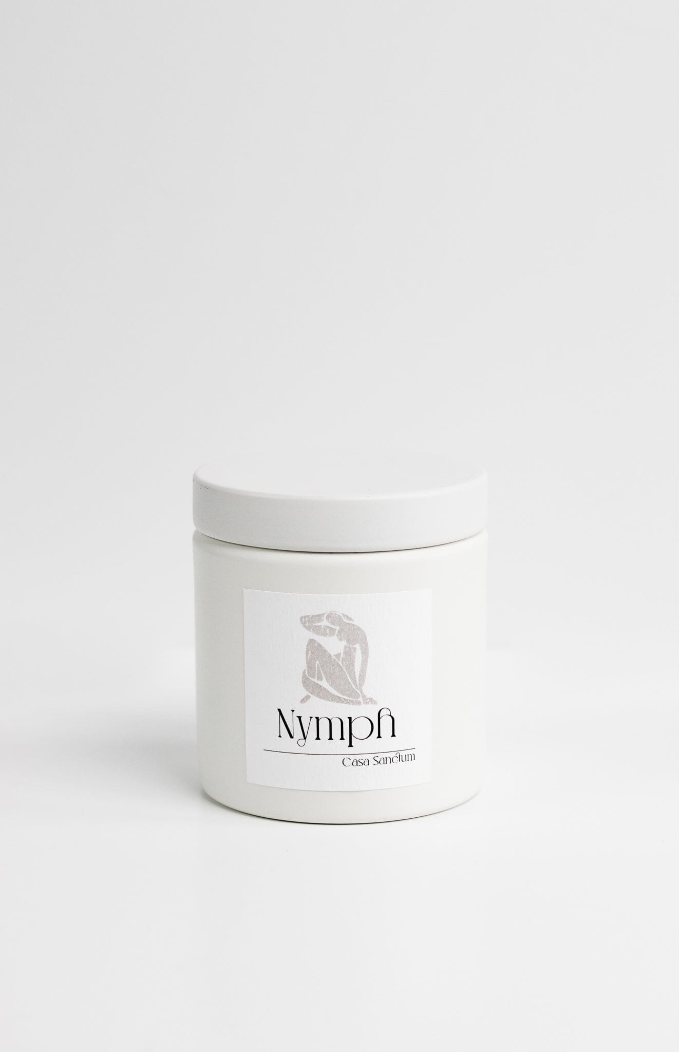 Coconut-Apricot Wax Candle Candles Casa Sanctum Nymph 9oz