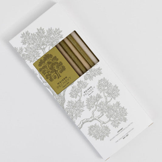 Maison Pechavy set of 10 fine cancles and long matches victoria sweet