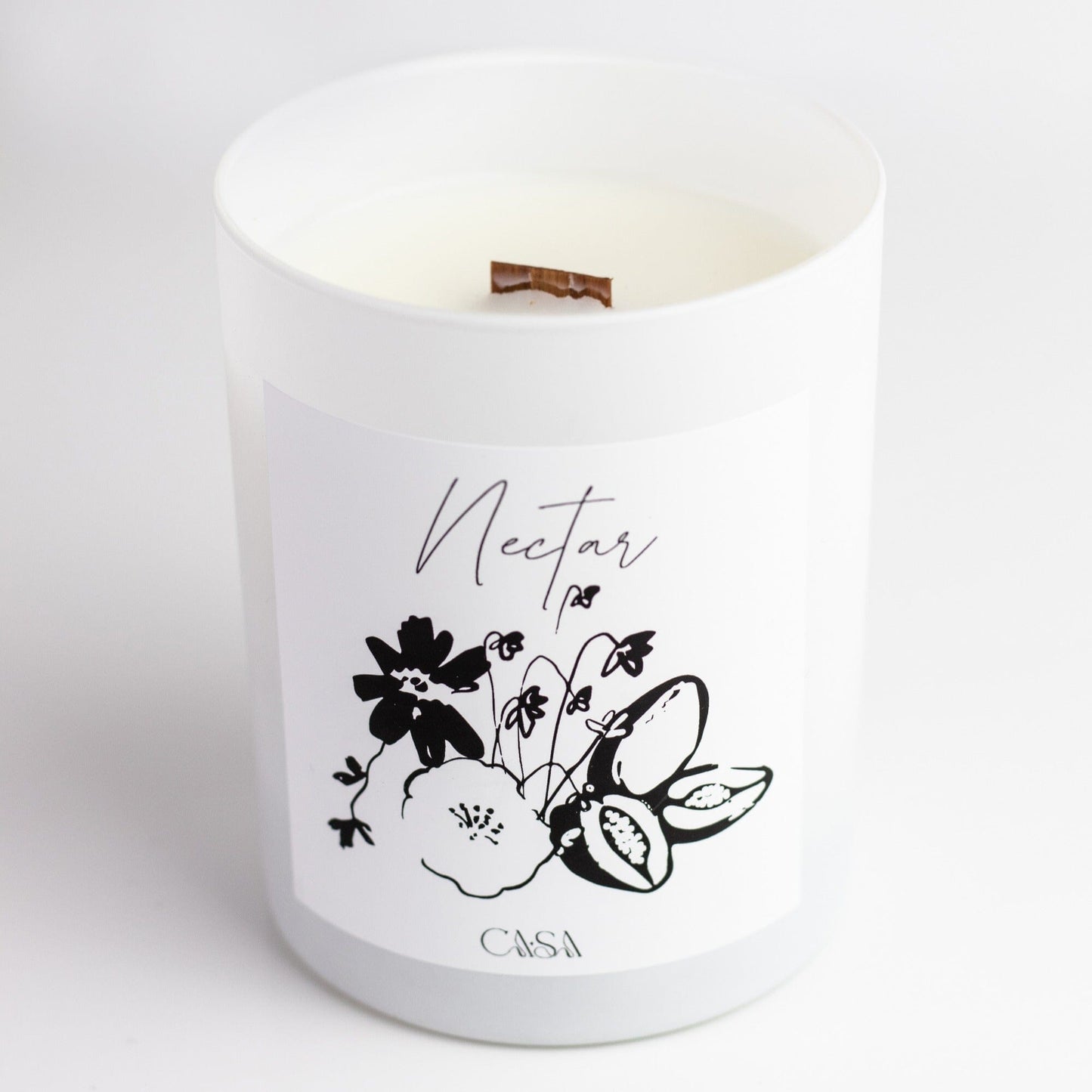 Florida Glass Tumbler Candle Candles Casa Sanctum Nectar