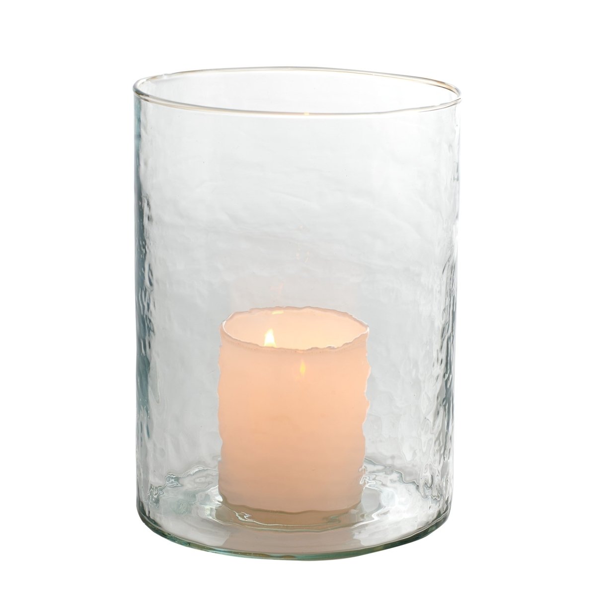 texxture Iris™ Candleholder, Large - lily & onyx