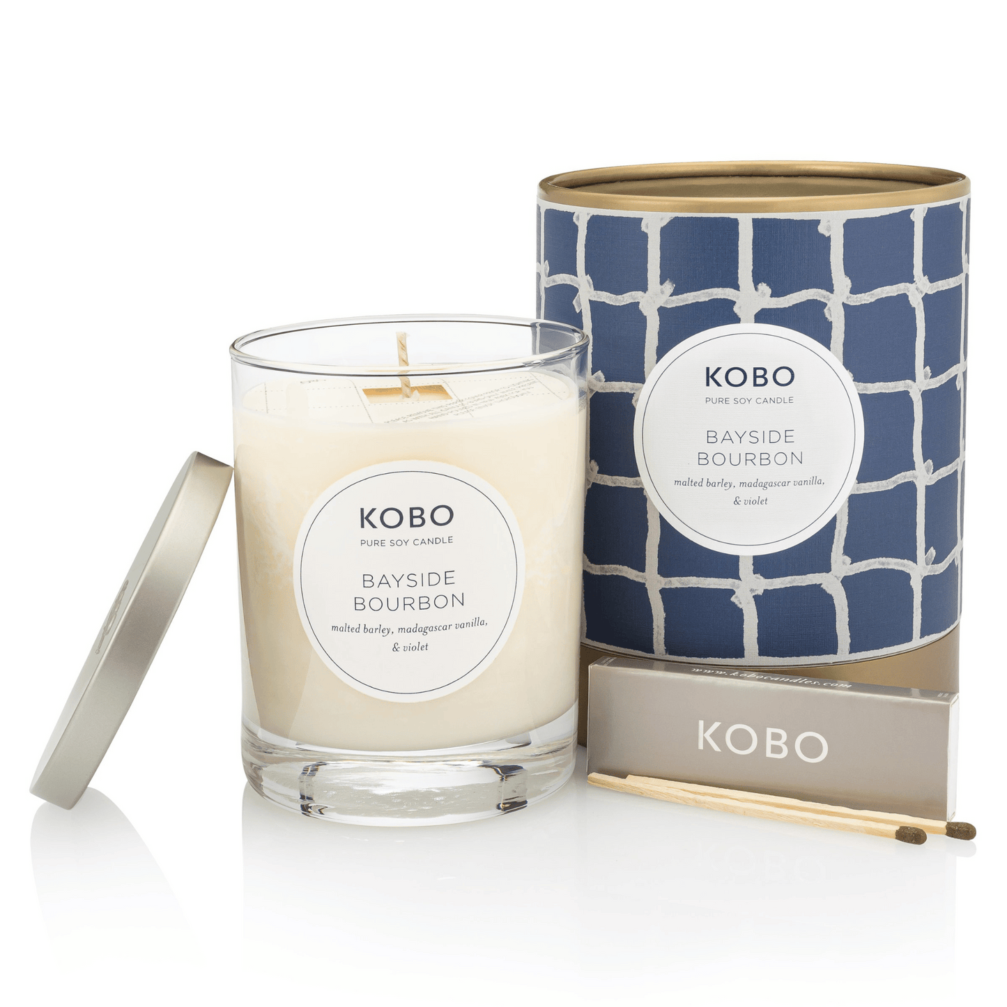 KOBO Bayside Bourbon Coastal Candle (11 oz) #10087314