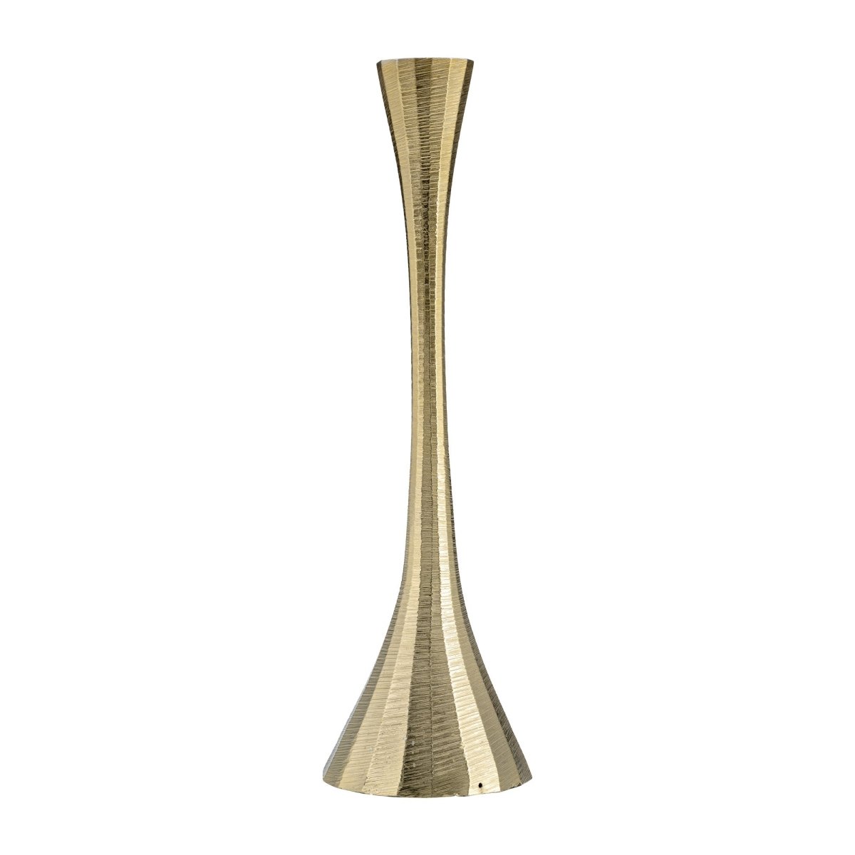 Sagebrook Home Metal Taper Candle Holder, Brass - lily & onyx