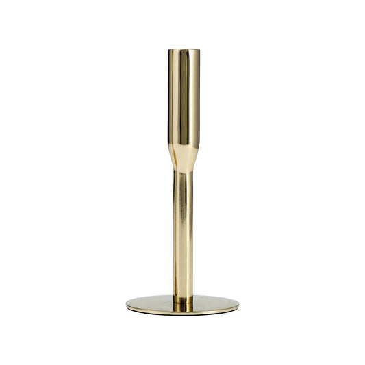 Sagebrook Home Metal Taper Candle Holder, Gold - lily & onyx