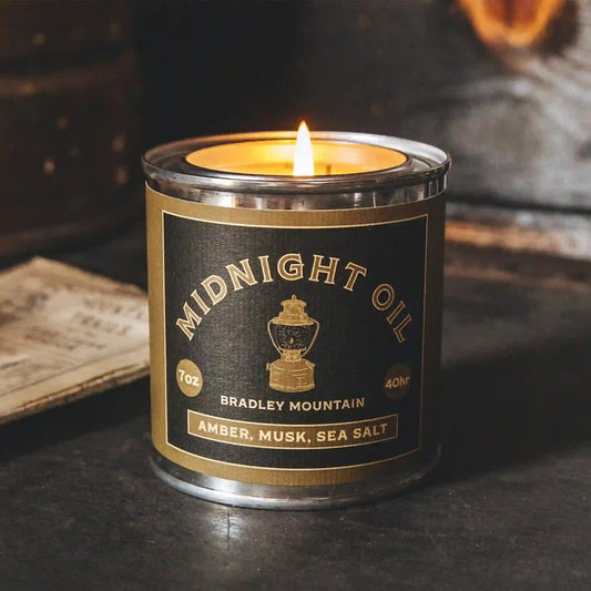 Midnight Oil Travel Candle