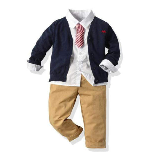 Boy's Clothing as show / 9M / China Knitting Sweater Jacket Outfit