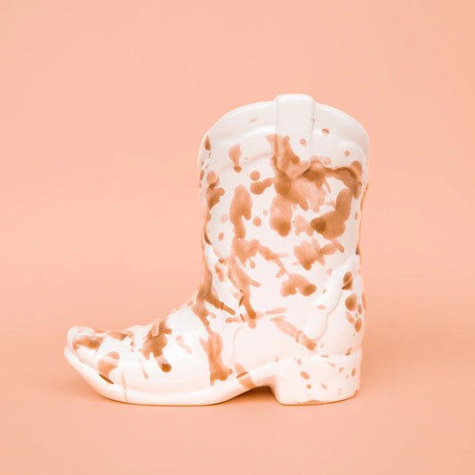 Nashville Cowboy Boot Candle | Desert Peach