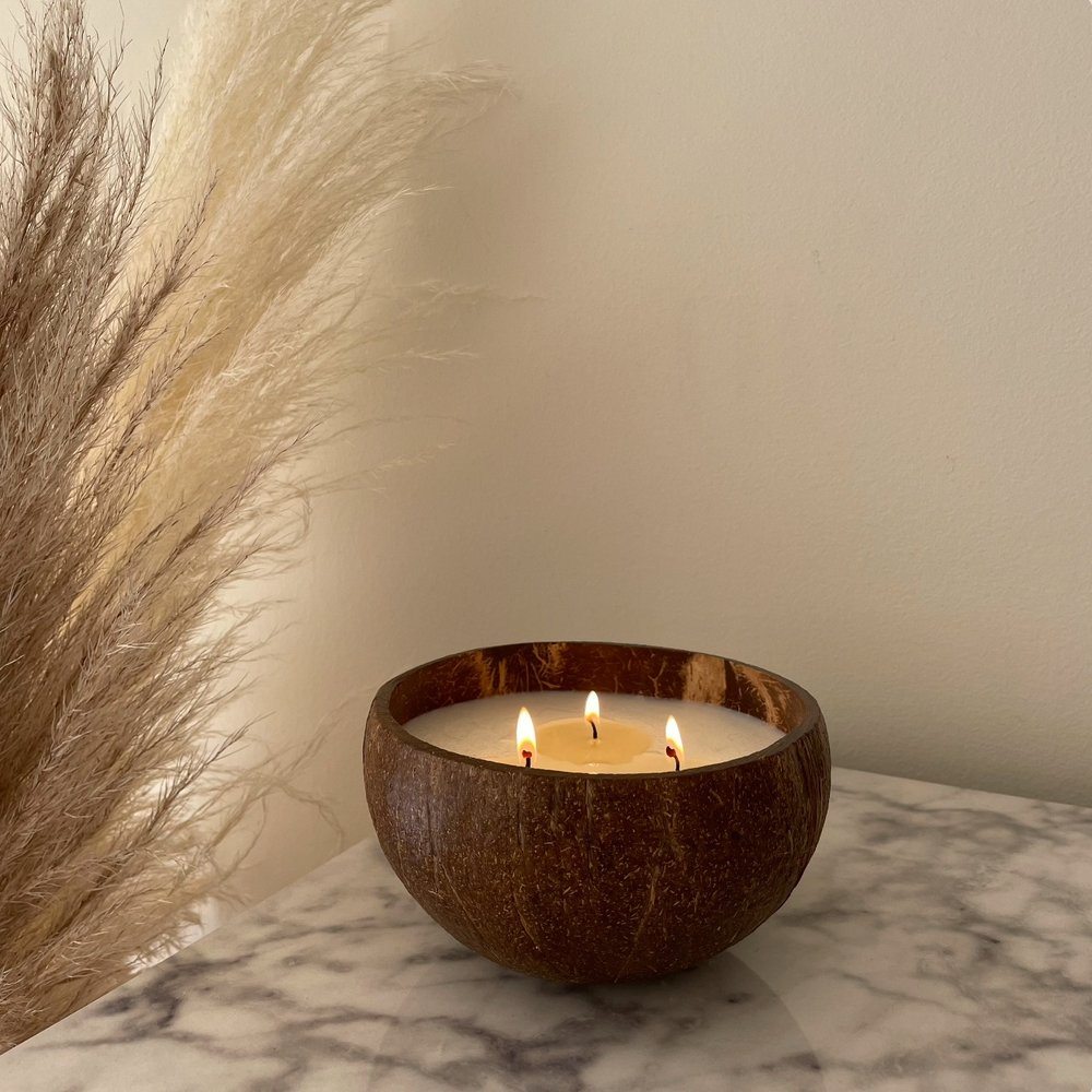 Nen Coconut Shell Candle
