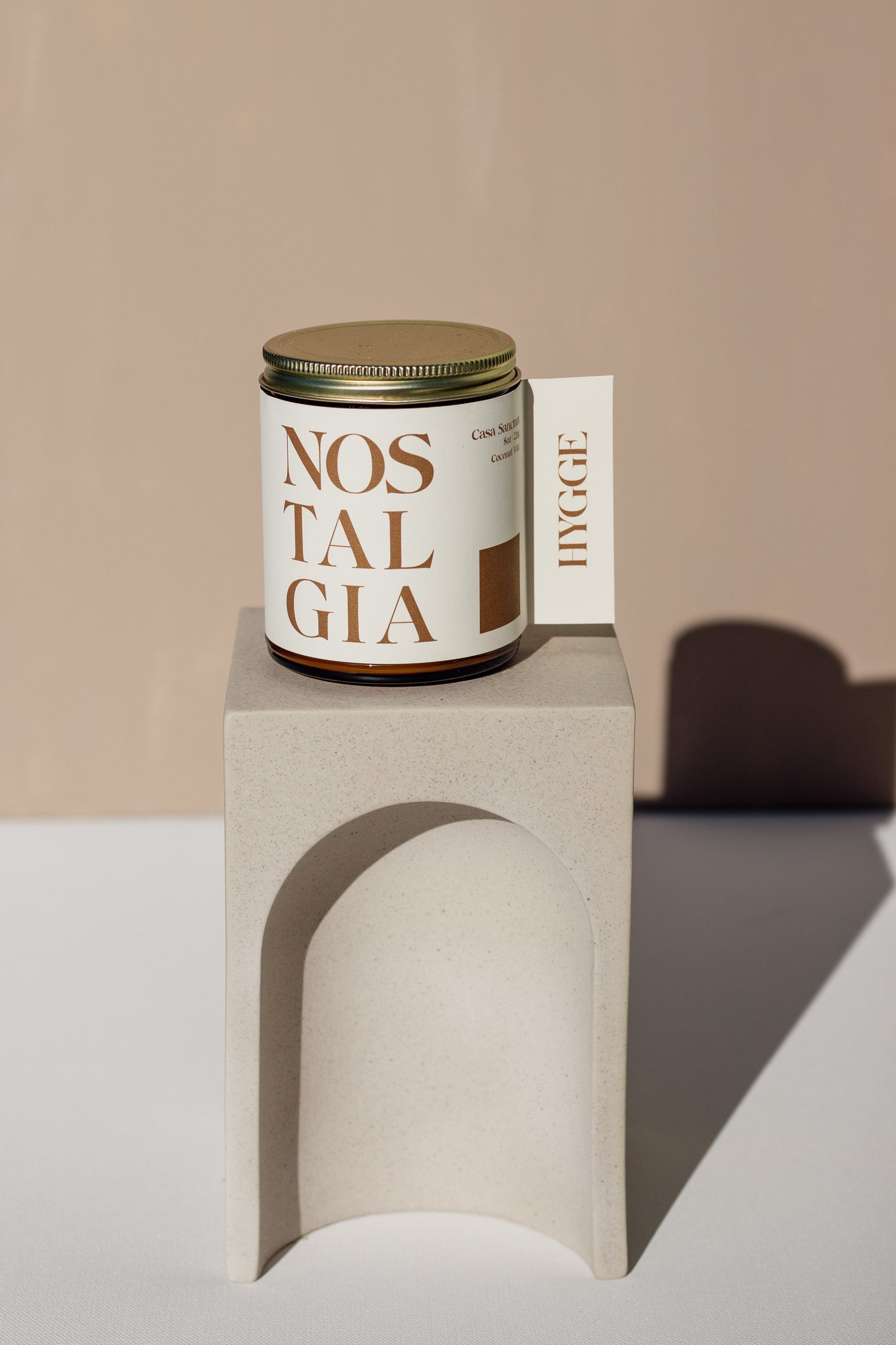 Nostalgia Glass Tumbler Candle Candles Casa Sanctum Hygge