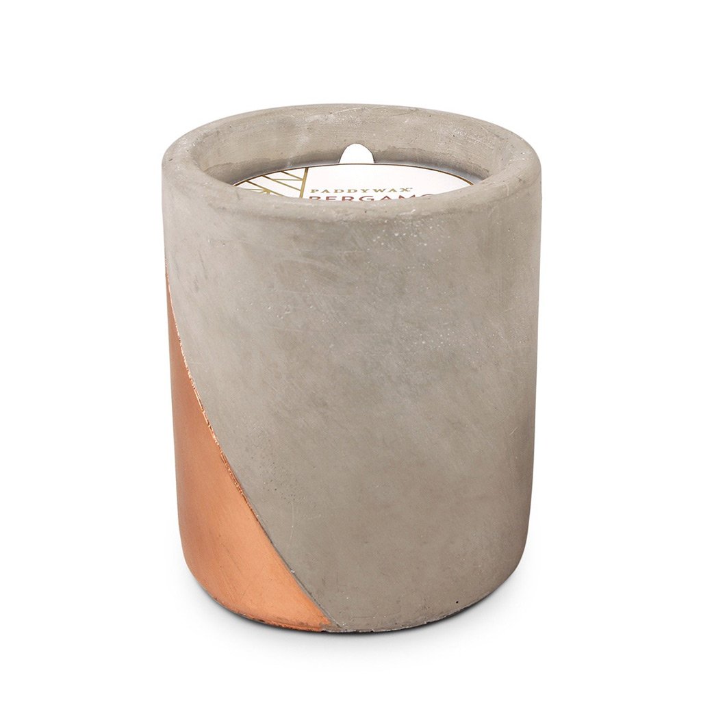 Urban Concrete Pot 12 oz | Bergamot & Mahogany