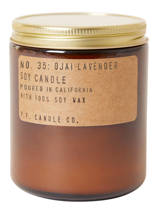 P.F. Candle Co. No. 35 Ojai Lavender Standard Soy Jar Candle