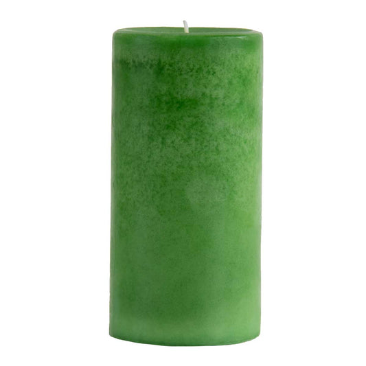 Pier 1 Apple Mint 3x6 Mottled Pillar Candle - Pillar Candles