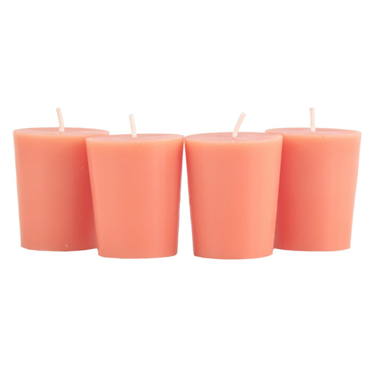 Pier-1-Pink-Grapefruit-Set-of-4-Votives-Votive-Candles