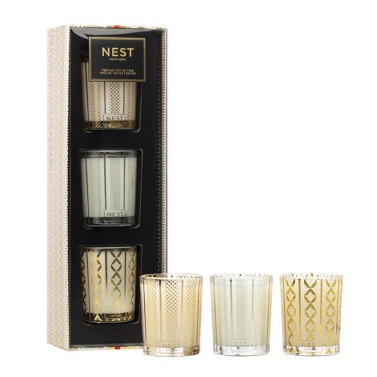 Nest Fragrances Festive Votive Trio Gift Set (2 oz) #10082235
