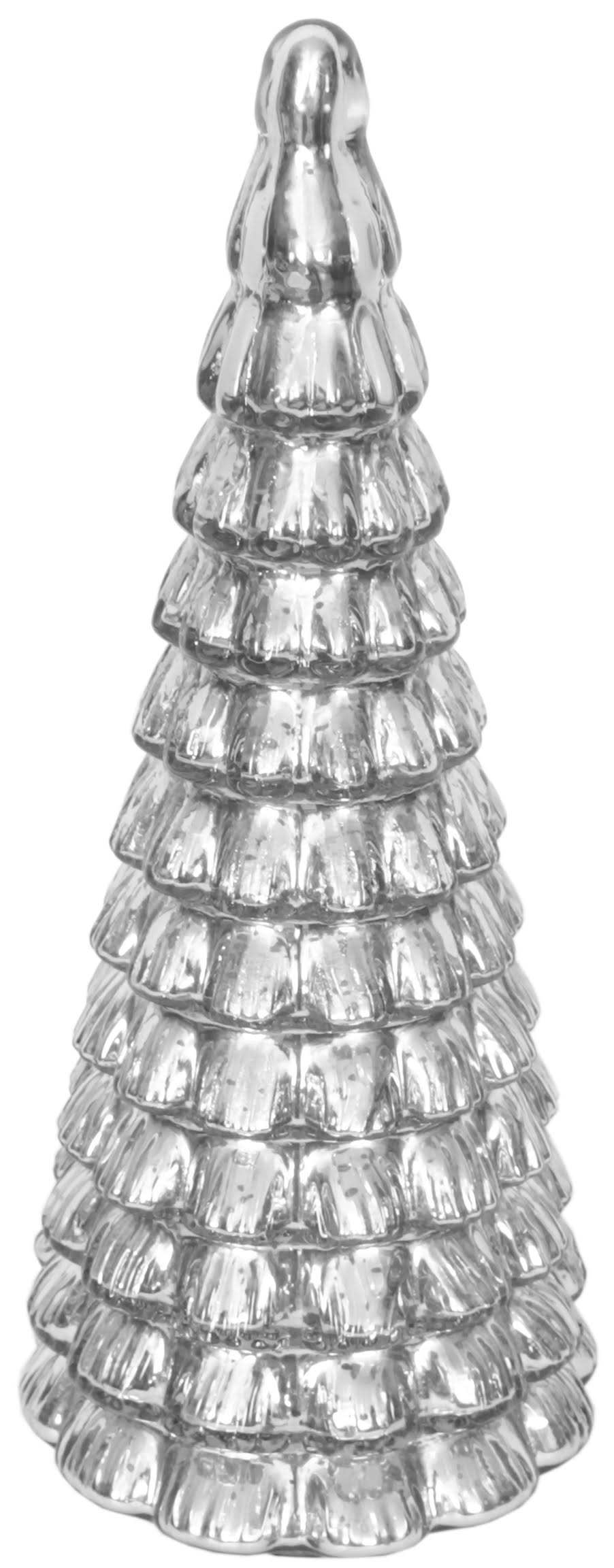 Silver Mercury Christmas Tree Candle Holders India House Brass Medium