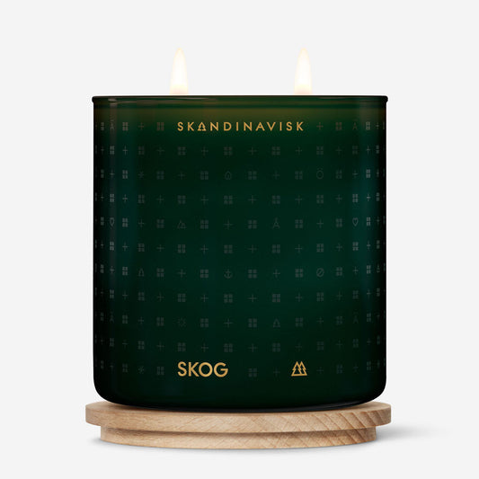 Two-Wick Scented Candle 400g | Skog